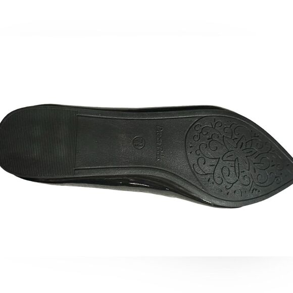 Dream Pairs NWOT size 7 1/2 black pointy toe classic ballet flats. - Picture 5 of 8